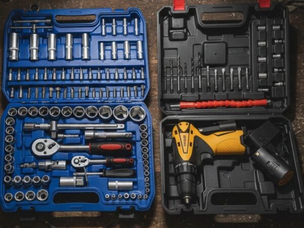 Caisse 108pcs + visseuse dingqi 18v Caisse 108pcs + visseuse dingqi 18v