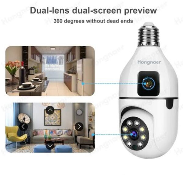 Caméra de surveillance panoramique Wi-Fi Caméra de surveillance panoramique Wi-Fi