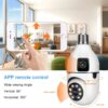 Caméra de surveillance panoramique Wi-Fi Caméra de surveillance panoramique Wi-Fi