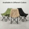 Chaise de Camping Pliante avec Dossier Réglable Chaise de Camping Pliante avec Dossier Réglable