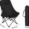 Chaise de Camping Pliante avec Dossier Réglable Chaise de Camping Pliante avec Dossier Réglable