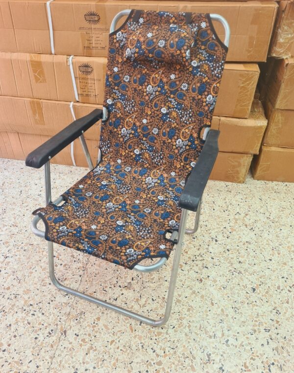 Chaise de plage avec coussin Chaise de plage avec coussin