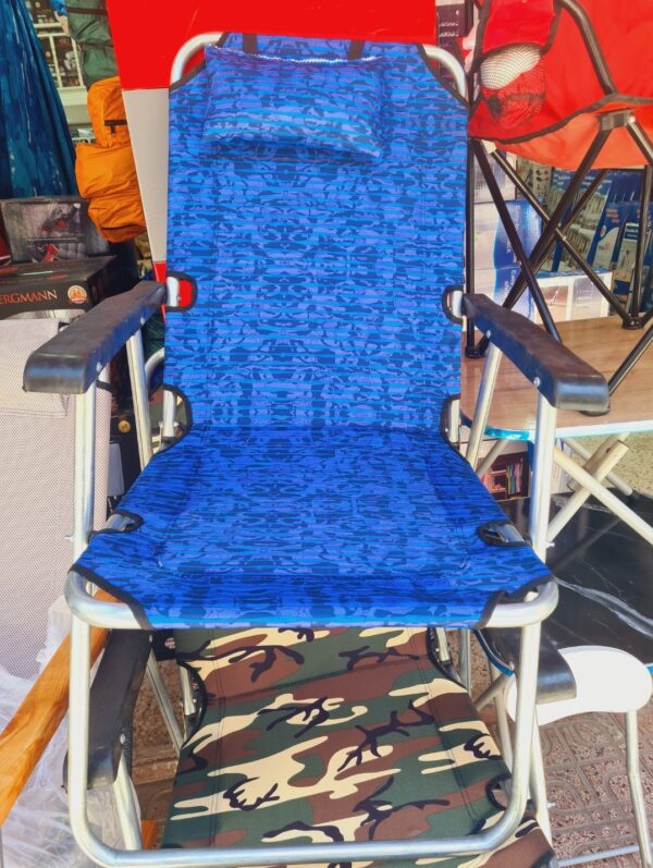 Chaise de plage avec coussin Chaise de plage avec coussin
