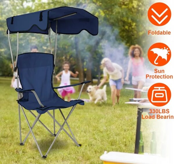 Chaise de plage avec parasol Chaise de plage avec parasol