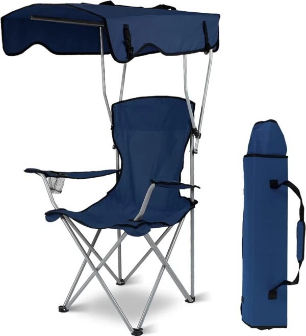 Chaise de plage avec parasol Chaise de plage avec parasol