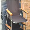 Chaise de plage de haute qualité avec accoudoirs en bois Chaise de plage de haute qualité avec accoudoirs en bois