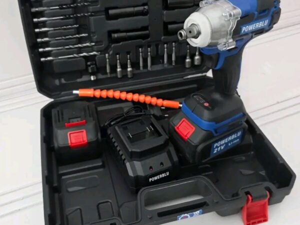 Clé A Choc Boulonneuse A Batterie 20V- POWERBLU Clé A Choc Boulonneuse A Batterie 20V- POWERBLU