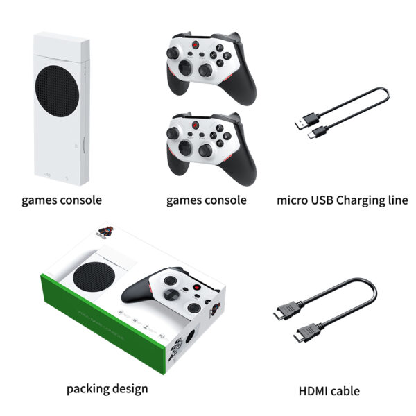 Console Game Stick Retro 4K M88 avec 30000+ Jeux et 2 Manettes Sans Fil Console Game Stick Retro 4K M88 avec 30000+ Jeux et 2 Manettes Sans Fil