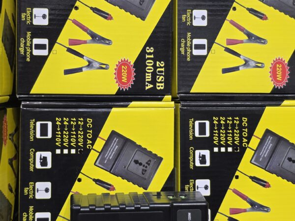 Convertisseur intelligent pour voiture, 220 W Convertisseur intelligent pour voiture, 220 W