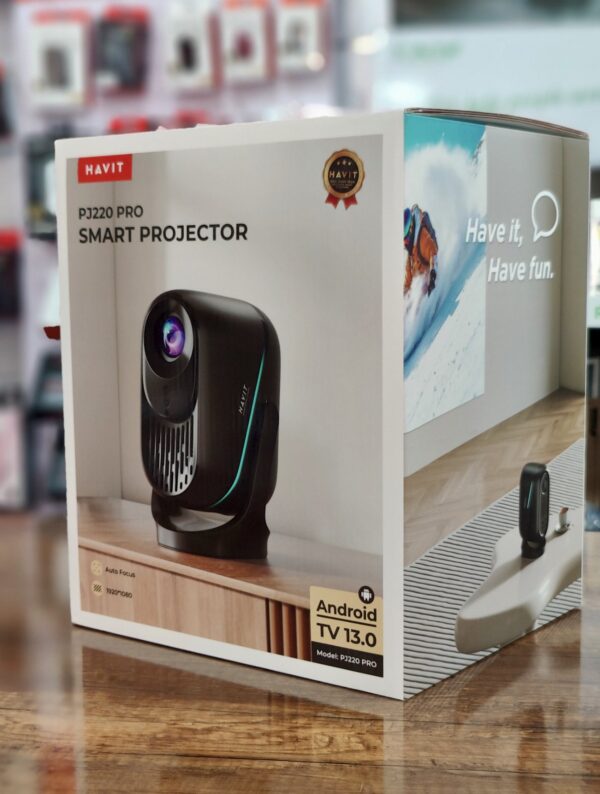 Data Show WIFI HAVIT PJ220 PRO SMART Projector Data Show WIFI HAVIT PJ220 PRO SMART Projector