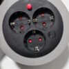 Enrouleur rallonge électrique 1mm 7M 3 prises 2300w CROWNCeer-a0310