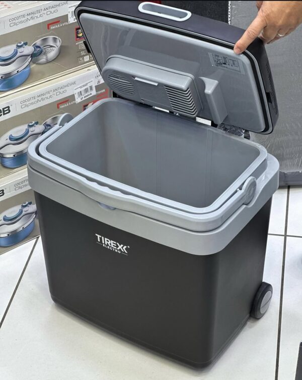 Glacière électrique TIREX original 33L + roul + Bra valise