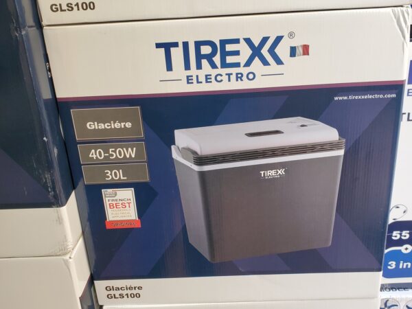 Glacière électrique TIREX original 33L + roul + Bra valise