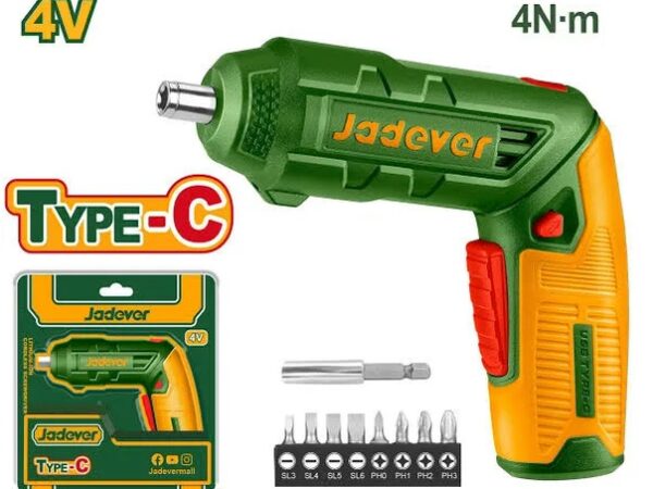 Kit Mini visseuse sans fil 4v JADEVER Kit Mini visseuse sans fil 4v JADEVER
