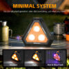 Lampe de Travail Portable pour Multi-usages Base Magnétique Rechargeable Lampe de Travail Portable pour Multi-usages Base Magnétique Rechargeable