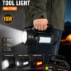 Lampe torche LED multifonction rechargeable 18W Lampe torche LED multifonction rechargeable 18W
