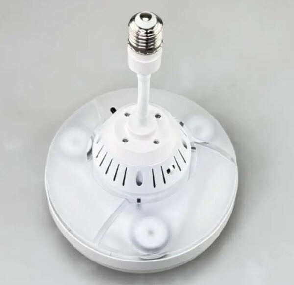 Lampe ventilateur 60W Télécommandé à 3 Lames rétractables Lampe ventilateur 60W Télécommandé à 3 Lames rétractables