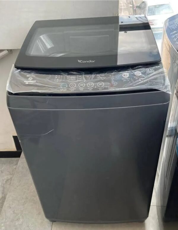 Machine A Laver Latop 10,5Kg Marque Condor Gris Et Blanc Machine A Laver Latop 10,5Kg Marque Condor Gris Et Blanc