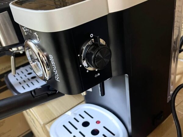 Machine à café a Bras inox 15 bar 1100W 1.2L Café Poudre Robuste Roma Machine à café a Bras inox 15 bar 1100W 1.2L Café Poudre Robuste Roma