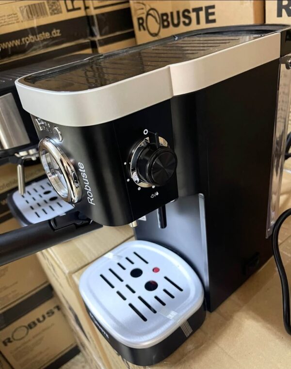 Machine à café a Bras inox 15 bar 1100W 1.2L Café Poudre Robuste Roma Machine à café a Bras inox 15 bar 1100W 1.2L Café Poudre Robuste Roma