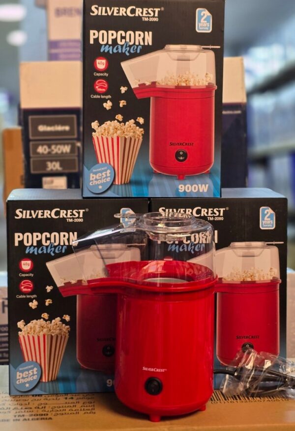 Machine à popcorn SilverCrest 40g 900W Machine à popcorn SilverCrest 40g 900W