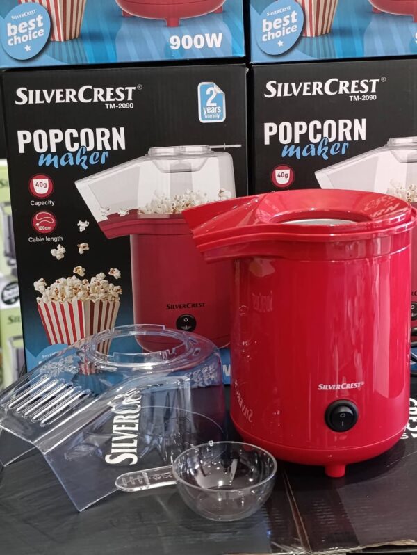 Machine à popcorn SilverCrest 40g 900W Machine à popcorn SilverCrest 40g 900W