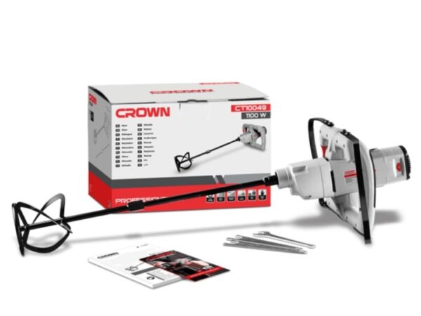 Malaxeur 1 spirale 120mm 1100w CT10049 - CROWN Malaxeur 1 spirale 120mm 1100w CT10049 - CROWN