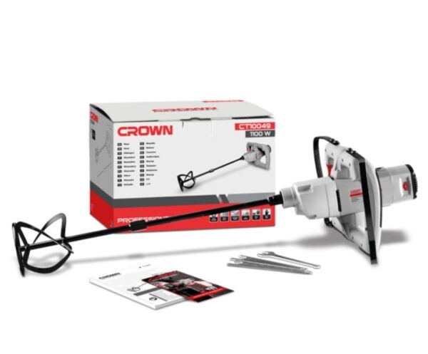 Malaxeur 1 spirale 120mm 1100w CT10049 - CROWN Malaxeur 1 spirale 120mm 1100w CT10049 - CROWN