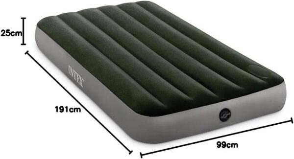 Matelas GonflableTechnologie Fiber-Tech avec Pompe à Pied Intégrée Intex 64761 Matelas GonflableTechnologie Fiber-Tech avec Pompe à Pied Intégrée Intex 64761