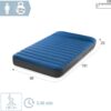 Matelas de Camping Intex TruAire Twin Technologie Fiber-Tech avec Pompe USB150 Matelas de Camping Intex TruAire Twin Technologie Fiber-Tech avec Pompe USB150