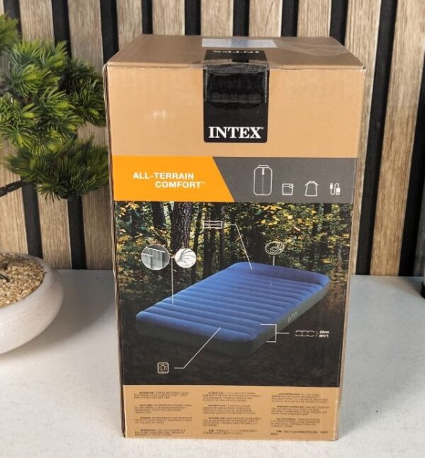 Matelas de Camping Intex TruAire Twin Technologie Fiber-Tech avec Pompe USB150 Matelas de Camping Intex TruAire Twin Technologie Fiber-Tech avec Pompe USB150