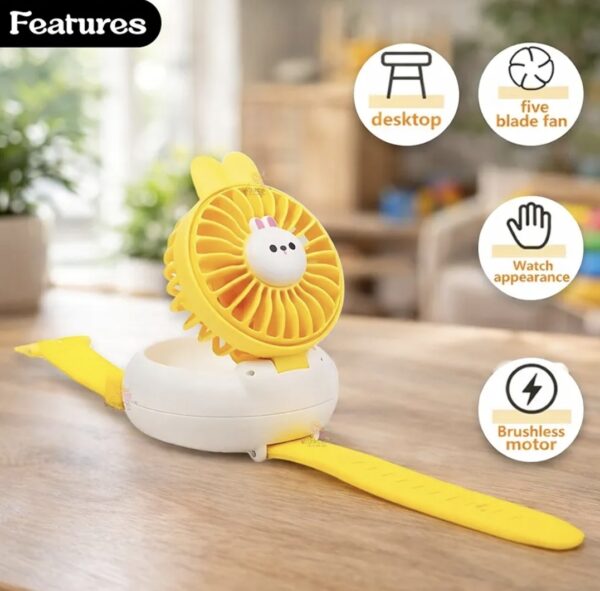 Mini ventilateur Bracelet 3 vitesse Mini ventilateur Bracelet 3 vitesse