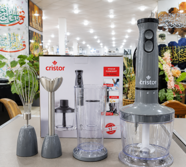 Mixeur 3en1 Cristor multifonction 500W HB-K55BN Mixeur 3en1 Cristor multifonction 500W HB-K55BN
