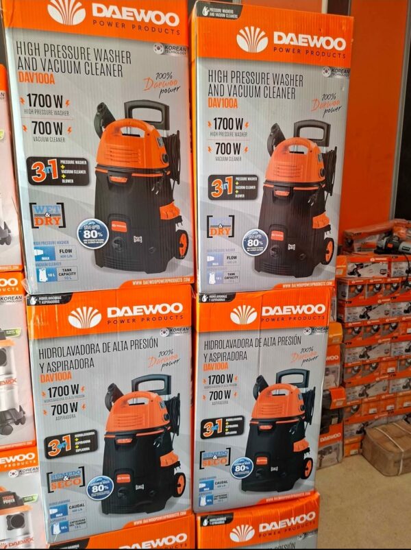 NETTOYEUR + SOUFFLEUR + ASPIRATEUR 3 EN 1 DAEWOO