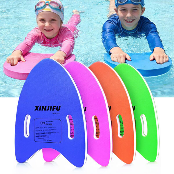 Planche de Natation Kickboard pour Enfants avec Trous de Poignée Ergonomiques Planche de Natation Kickboard pour Enfants avec Trous de Poignée Ergonomiques