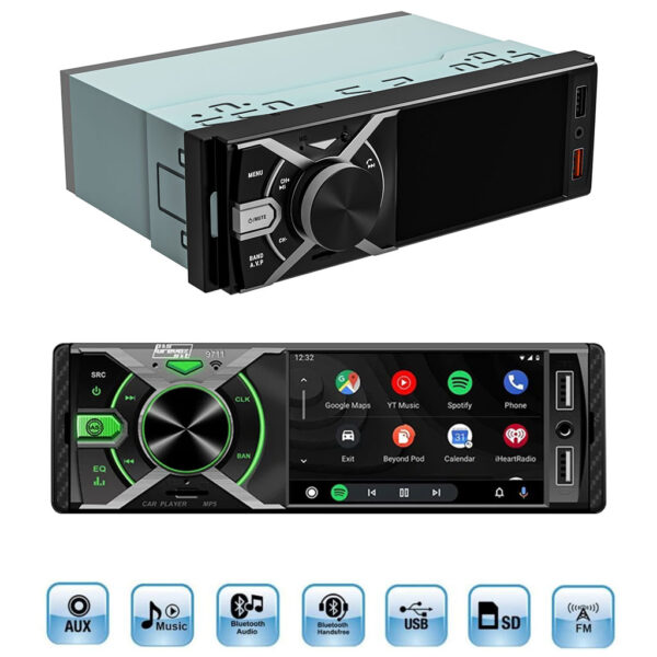 Poste Radio Multimedia Bluetooth USBMicroSDAux G-9711 Poste Radio Multimedia Bluetooth USBMicroSDAux G-9711