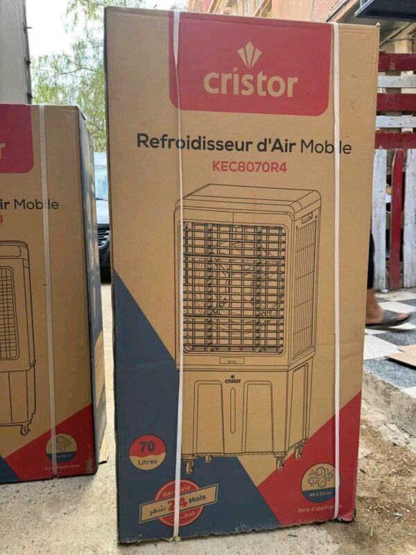 Refroidisseur d’air marque cristor 70L Refroidisseur d’air marque cristor 70L