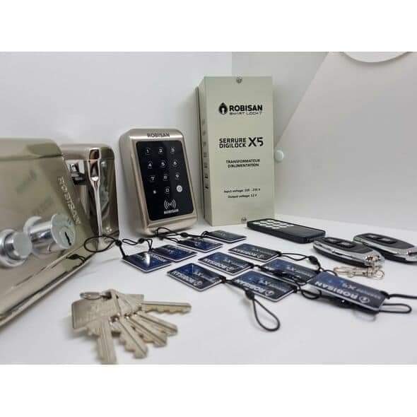 Serrure Électrique DIGILOCK X5 Digicode ROBISAN Serrure Électrique DIGILOCK X5 Digicode ROBISAN