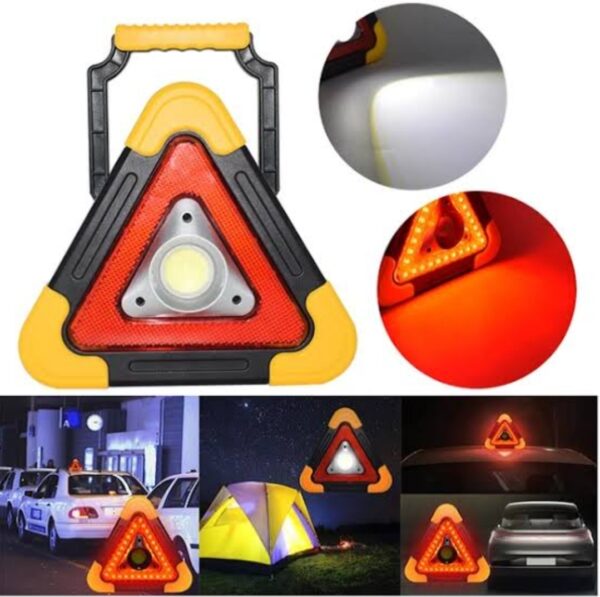 Triangle D’alerte Torche LED 10W Multifonctionnelle Chargé Avec L’énergie Solaire Triangle D’alerte Torche LED 10W Multifonctionnelle Chargé Avec L’énergie Solaire