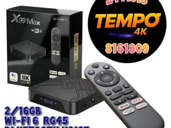 Tv Box X99 Max 2g16g iptv 24moi gratuit TEMPO 4K Tv Box X99 Max 2g16g iptv 24moi gratuit TEMPO 4K