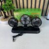 Ventilateur de Voiture USB Haute Vitesse 360° Réglable 3 Têtes 12 24 V Ventilateur de Voiture USB Haute Vitesse 360° Réglable 3 Têtes 12 24 V