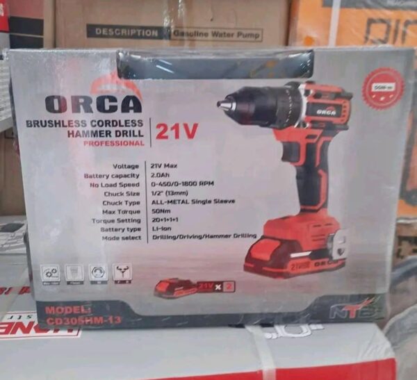 Visseuse ORCA 21V BRUSHLESS Visseuse ORCA 21V BRUSHLESS