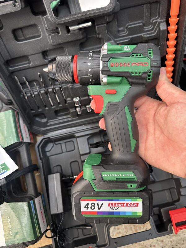 Visseuse +perceuse 48v brushless bossepro Visseuse +perceuse 48v brushless bossepro